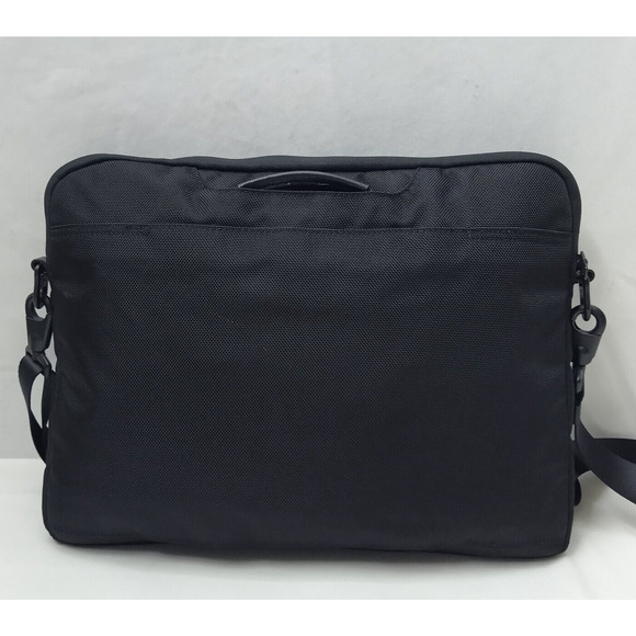 Tumi 2Way Balistic Black Nylon Alpha Computer Briefcase Business Crossbody Bag - Picture 2 of 16